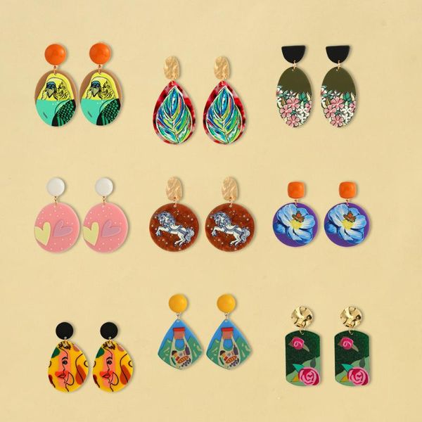 dangle & chandelier lifefontier colorful graffiti acrylic drop earrings for women flower animal geometric round heart jewelry 2021, Silver
dangle & chandelier lifefontier colorful graffiti acrylic drop earrings for women flower animal geometric round heart jewelry 2021, Silver