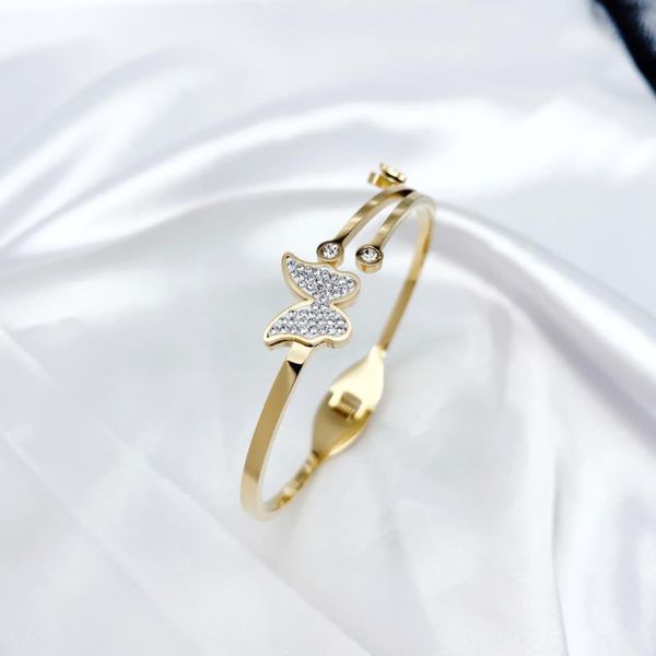 bangle voerynt simple gold butterfly bracelets for women vintage on the hand gifts jewelry, Black
bangle voerynt simple gold butterfly bracelets for women vintage on the hand gifts jewelry, Black