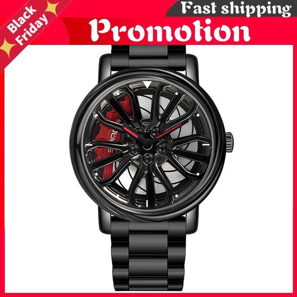 wristwatches men luxury quartz wrist watches creative car wheel sports watch steel strap waterproof military clock cool male reloj, Slivery;brown
wristwatches men luxury quartz wrist watches creative car wheel sports watch steel strap waterproof military clock cool male reloj, Slivery;brown