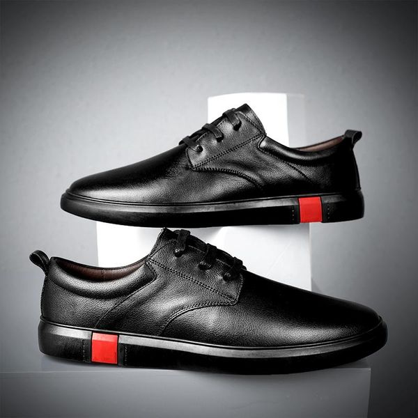 dress shoes brand men leather light flat casual comfortable loafers zapatillas hombre outdoor, Black
dress shoes brand men leather light flat casual comfortable loafers zapatillas hombre outdoor, Black