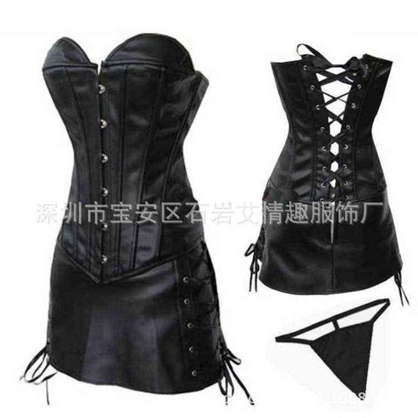 luxury women's shapers 8536# classic zipper leather tunic body shaping suit, Black;white
luxury women's shapers 8536# classic zipper leather tunic body shaping suit, Black;white