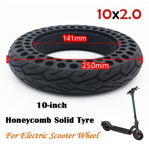 10x2.0 honeycomb solid tyre for electric scooter wheel explosion-proof tire accessories motorcycle wheels & tires
10x2.0 honeycomb solid tyre for electric scooter wheel explosion-proof tire accessories motorcycle wheels & tires