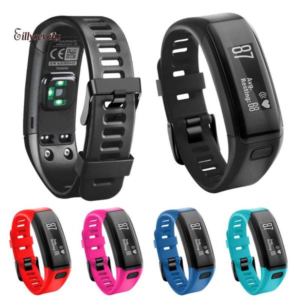 watch bands smart watches bracelet replacement watchbands soft silicone strap wristband for garmin vivosmart hr, Black;brown
watch bands smart watches bracelet replacement watchbands soft silicone strap wristband for garmin vivosmart hr, Black;brown