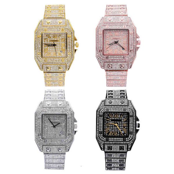 american european hip-hop and roman scale quartz watch fashion full diamond square dial men's with trend, Slivery;brown
american european hip-hop and roman scale quartz watch fashion full diamond square dial men's with trend, Slivery;brown