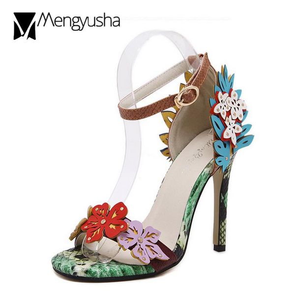 flower appliques snakeskin women sandals hollow out floral band gladiator sandalias elegant 35-40 high heels party shoes woman, Black
flower appliques snakeskin women sandals hollow out floral band gladiator sandalias elegant 35-40 high heels party shoes woman, Black