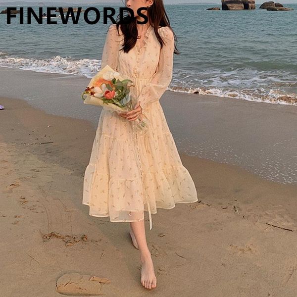 casual dresses fiords elegant floral spring summer dress long sleeve beach chiffon vinatage fairy korean gentlewomen midi party, Black;gray
casual dresses fiords elegant floral spring summer dress long sleeve beach chiffon vinatage fairy korean gentlewomen midi party, Black;gray