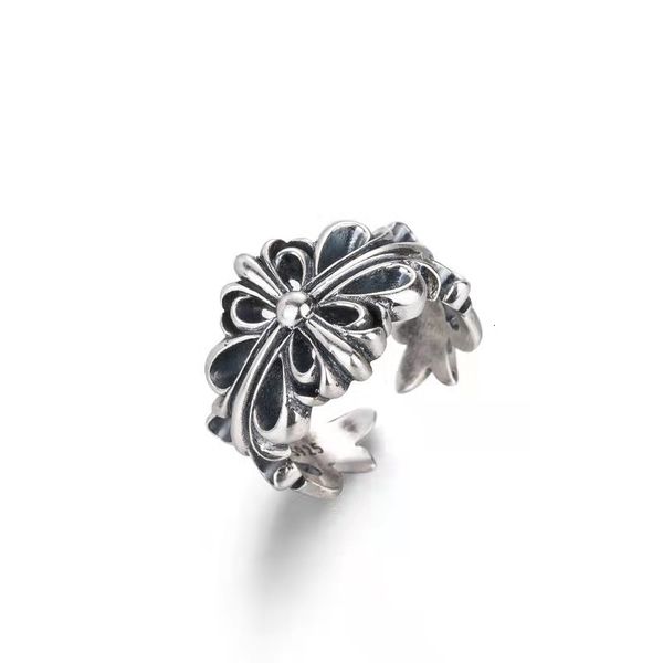 ring japanese and korean crosin s925 pure silver thai cross open female hip hop punk couple
ring japanese and korean crosin s925 pure silver thai cross open female hip hop punk couple