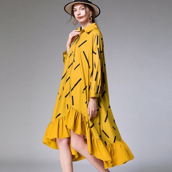 casual dresses women's oversize spring summer dress 2021 long sleeve midi ruffles ladies print fringe black vestidos largos, Black;gray
casual dresses women's oversize spring summer dress 2021 long sleeve midi ruffles ladies print fringe black vestidos largos, Black;gray