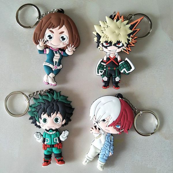 keychains boku no hero academia key chain katsuki bakugou izuku midoriya shouto todoroki pvc soft pendant, Silver
keychains boku no hero academia key chain katsuki bakugou izuku midoriya shouto todoroki pvc soft pendant, Silver