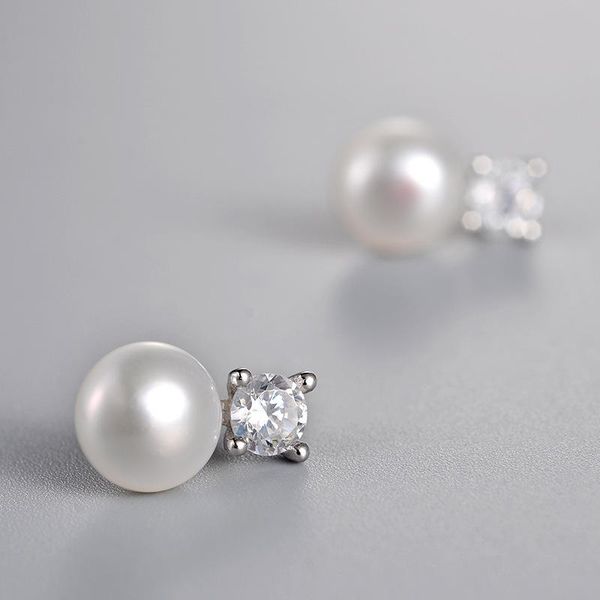 stud 925 sterling silver pearl earrings for women girls simple fashion jewelry brincos brinco, Golden;silver
stud 925 sterling silver pearl earrings for women girls simple fashion jewelry brincos brinco, Golden;silver