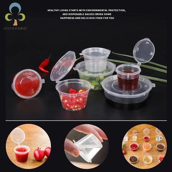 storage bottles & jars 50pcs/lot 30 35ml disposable plastic portable sauce box sealed soy ketchup seasoning travel barbecue cup yjn
storage bottles & jars 50pcs/lot 30 35ml disposable plastic portable sauce box sealed soy ketchup seasoning travel barbecue cup yjn