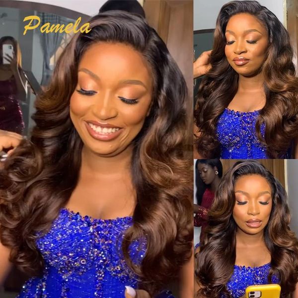 13x6 lace frontal wig pre plucked 1b/4 dark brown hd transparent wigs human hair 250% colored body wave black women, Black;brown
13x6 lace frontal wig pre plucked 1b/4 dark brown hd transparent wigs human hair 250% colored body wave black women, Black;brown