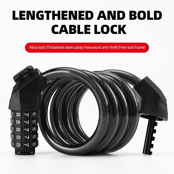 bike locks mountain bicycle lock electric stainless steel password fixed portable anti-theft wire chain accessories
bike locks mountain bicycle lock electric stainless steel password fixed portable anti-theft wire chain accessories