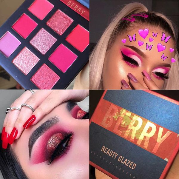 eye shadow beauty glazed eyeshadow palette waterproof shimmer makeup pigment yellow pink brwon glitter matte pallete cosmetics
eye shadow beauty glazed eyeshadow palette waterproof shimmer makeup pigment yellow pink brwon glitter matte pallete cosmetics