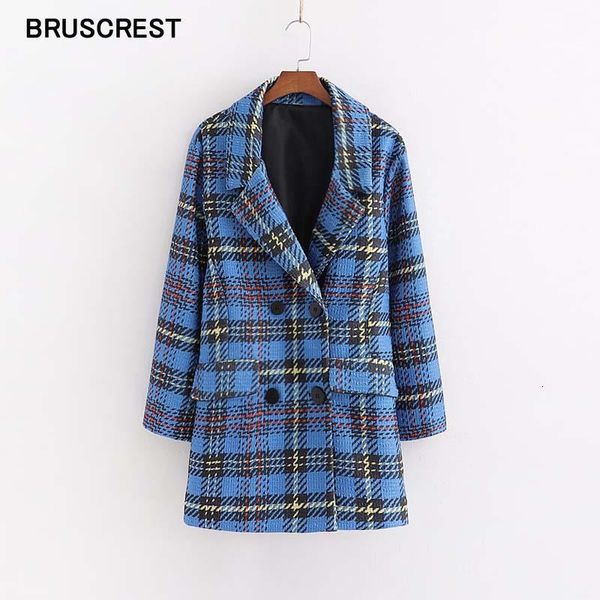 women's suits & blazers vintage houndstooth plaid women blazers and jackets elegant tweed long sleeve coat streetwear blue blaser femin, White;black
women's suits & blazers vintage houndstooth plaid women blazers and jackets elegant tweed long sleeve coat streetwear blue blaser femin, White;black