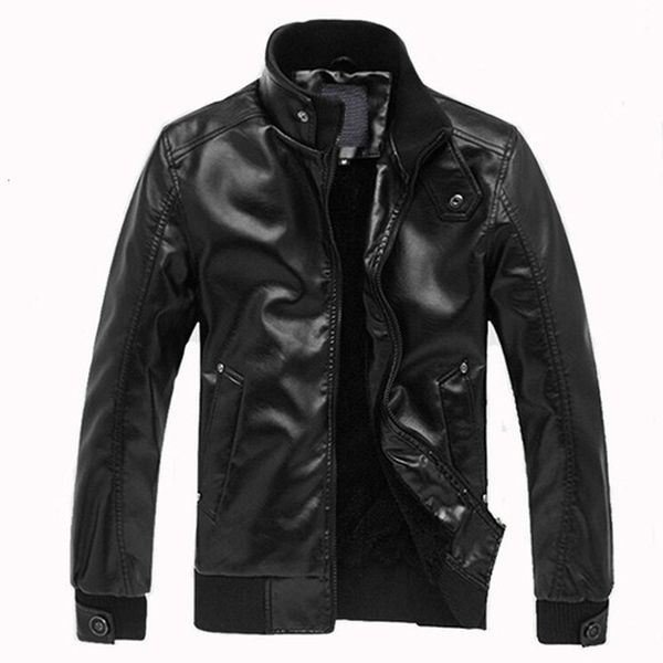 jackets mens motorcycle leather jacket men stand collar coats soild casual slim brand clothing, Black;brown
jackets mens motorcycle leather jacket men stand collar coats soild casual slim brand clothing, Black;brown