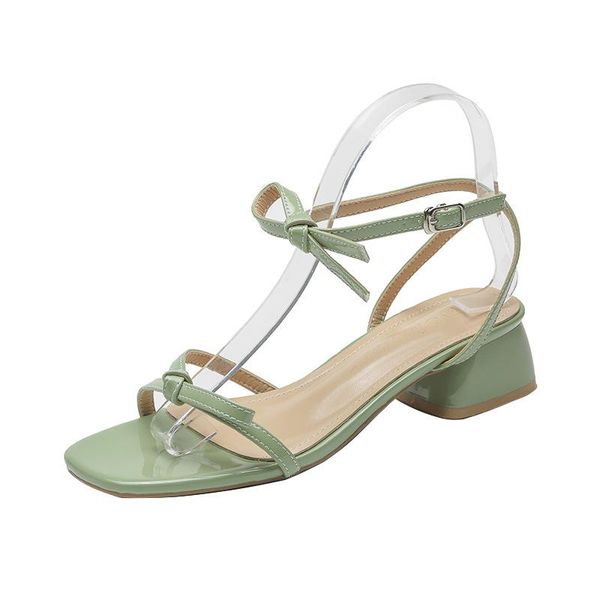 small fresh sandals 2021 summer soft leather outer wear bow thick heels square head, Black
small fresh sandals 2021 summer soft leather outer wear bow thick heels square head, Black