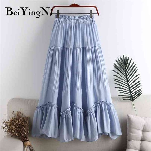 korean irregular pleated skirt women fashion kawaii elegant elastic high waist skirts female preppy casual faldas 210506, Black
korean irregular pleated skirt women fashion kawaii elegant elastic high waist skirts female preppy casual faldas 210506, Black