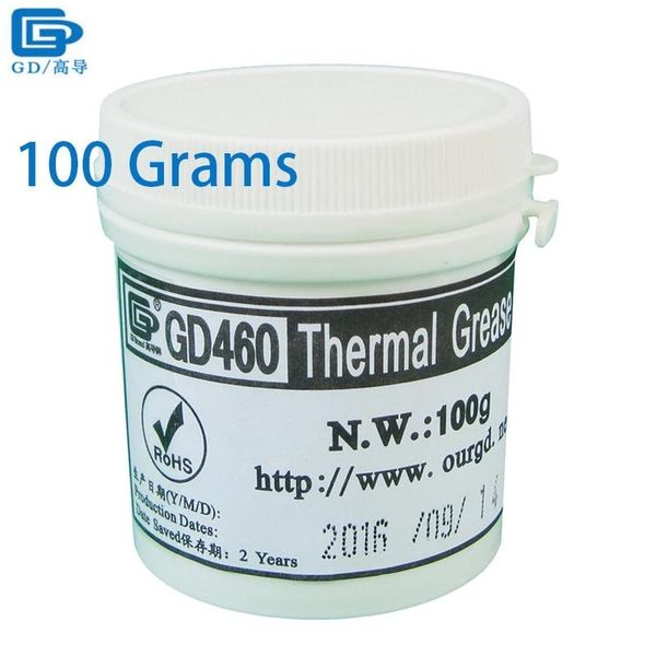 fans & coolings gd460 thermal conductive paste grease silicone plaster heat sink compound silver net weight 100 grams for led cpu cooler cn1
fans & coolings gd460 thermal conductive paste grease silicone plaster heat sink compound silver net weight 100 grams for led cpu cooler cn1
