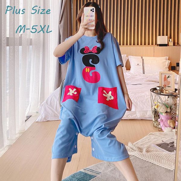 women's sleepwear women casual o-neck nightwear short sleeve lingere nightdress on-off hemline cute cartoon homewear plus size -5xl, Black;red
women's sleepwear women casual o-neck nightwear short sleeve lingere nightdress on-off hemline cute cartoon homewear plus size -5xl, Black;red