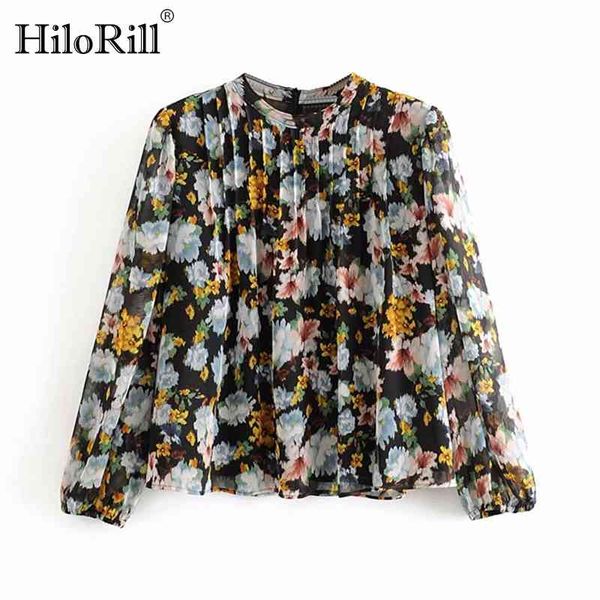 vintage floral print chiffon blouse women stand collar casual pleated shirt ladies long sleeve tunic blusas 210508, White
vintage floral print chiffon blouse women stand collar casual pleated shirt ladies long sleeve tunic blusas 210508, White