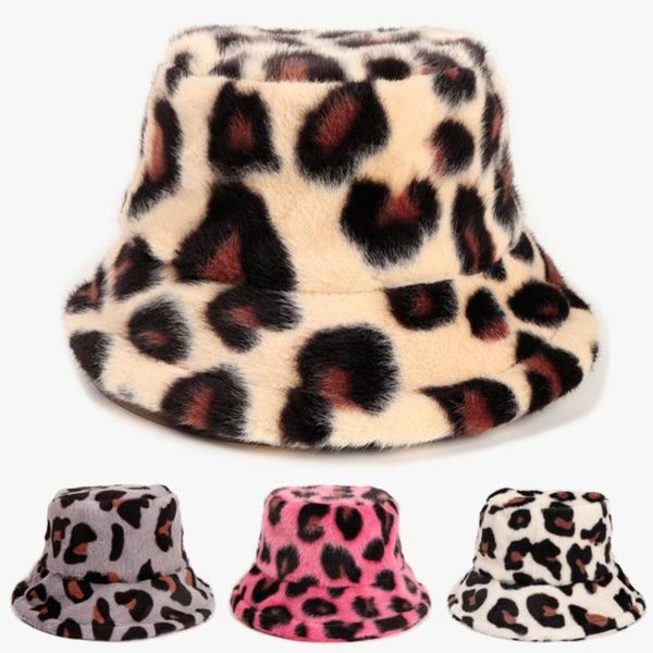 wide brim hats winter cow leopard print faux fur plush bucket for women outdoor warm hat soft velvet fisherman cap lady fashion panama, Blue;gray
wide brim hats winter cow leopard print faux fur plush bucket for women outdoor warm hat soft velvet fisherman cap lady fashion panama, Blue;gray