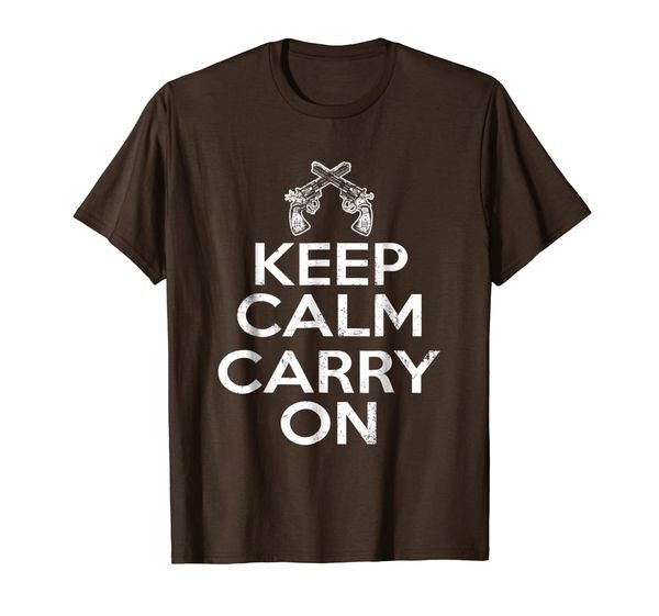 keep calm carry on 2nd amendment t-shirt, White;black
keep calm carry on 2nd amendment t-shirt, White;black