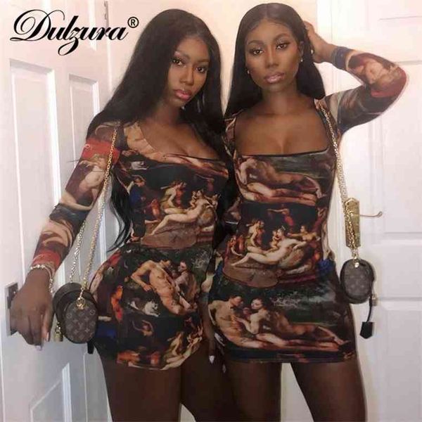 dulzura oil painting vintage women mini dress long sleeve bandage streetwear party clubwear elegant summer, Black;gray
dulzura oil painting vintage women mini dress long sleeve bandage streetwear party clubwear elegant summer, Black;gray