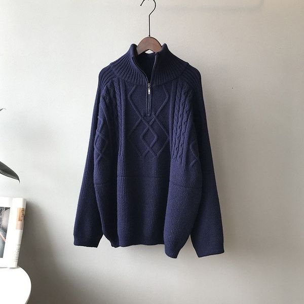 women's sweaters 2021 wholesale knitted sweater solid sleeve long turtleneck high half zipper winter coat warm comfortable clothes, White;black
women's sweaters 2021 wholesale knitted sweater solid sleeve long turtleneck high half zipper winter coat warm comfortable clothes, White;black
