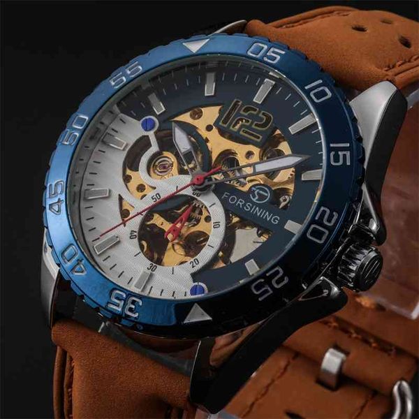 relogio masculino skone forsining water resistant leather strap watch automatic mechanical men reloj mujer 210608, Slivery;brown
relogio masculino skone forsining water resistant leather strap watch automatic mechanical men reloj mujer 210608, Slivery;brown
