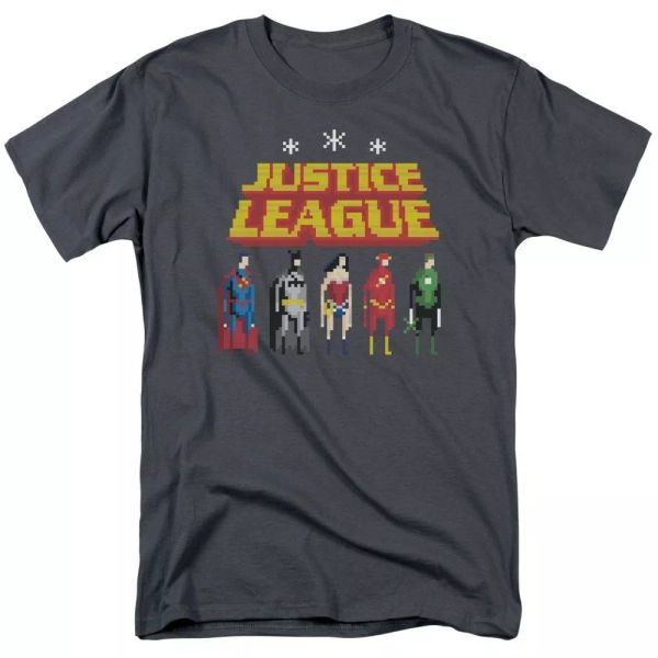justice league of america standing below t-shirt dc comics sizes s-3x new, White;black
justice league of america standing below t-shirt dc comics sizes s-3x new, White;black