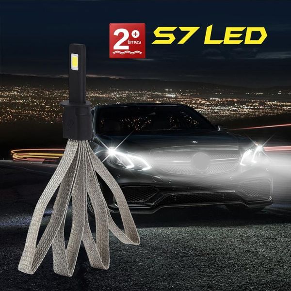 pair of car led fog headlight front light s7 h1 60w 6400lm high beam 6000k cool white headlights
pair of car led fog headlight front light s7 h1 60w 6400lm high beam 6000k cool white headlights