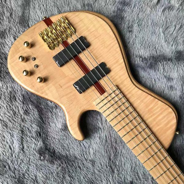 custom grand 6 strings bass guitar neck through body ebony fingerboard active pickups bass guitar
custom grand 6 strings bass guitar neck through body ebony fingerboard active pickups bass guitar