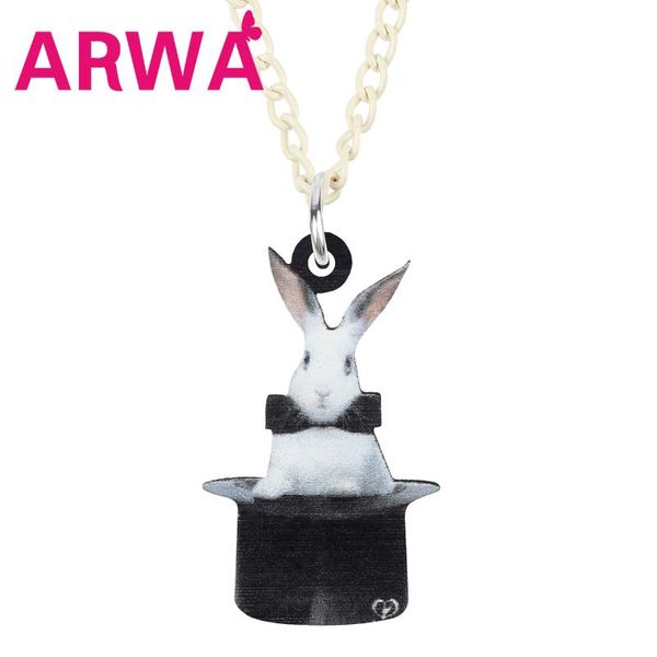 acrylic magic hat easter hare necklace choker animal pendant chain jewelry for women girls teens birthday gift necklaces, Silver
acrylic magic hat easter hare necklace choker animal pendant chain jewelry for women girls teens birthday gift necklaces, Silver
