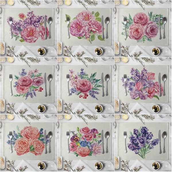 mats & pads fashion print rectangle western style table pad cut placemat for dinner kitchen 40x30cm flower
mats & pads fashion print rectangle western style table pad cut placemat for dinner kitchen 40x30cm flower
