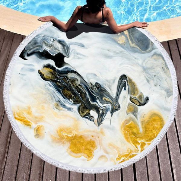 carpets 150cm superfine fiber beach towel foldable and portable round 3d printing flow golden travel vacation use carpet
carpets 150cm superfine fiber beach towel foldable and portable round 3d printing flow golden travel vacation use carpet