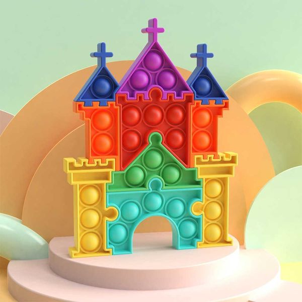 silicone kids toy party supplies jigsaw puzzle fidget toys castle push bubble deskchildren color castles set ld61113
silicone kids toy party supplies jigsaw puzzle fidget toys castle push bubble deskchildren color castles set ld61113