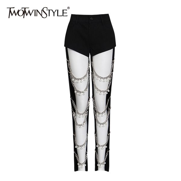 black patchwork chain jeans for women high waist casual streetwear pants female fashion clothing stylish 210521, Blue
black patchwork chain jeans for women high waist casual streetwear pants female fashion clothing stylish 210521, Blue