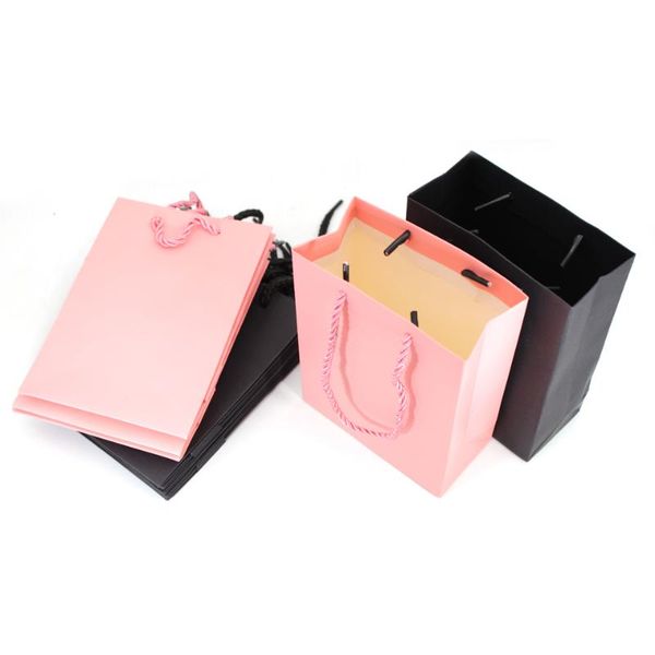 gift wrap 10pcs packaging bags with handle for lashes 5/10/20/30/40/50 pieces exquisite sturdy empty paper black/pink
gift wrap 10pcs packaging bags with handle for lashes 5/10/20/30/40/50 pieces exquisite sturdy empty paper black/pink