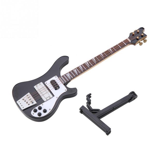 decorative objects & figurines 20cm black mini guitar bass miniature model with stand and case instrument ornaments gift for home house musi
decorative objects & figurines 20cm black mini guitar bass miniature model with stand and case instrument ornaments gift for home house musi
