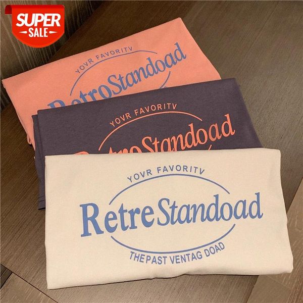 new american retro mid-length bf wind loose large size net red short sleeve t-shirt women trend #x30t, White
new american retro mid-length bf wind loose large size net red short sleeve t-shirt women trend #x30t, White