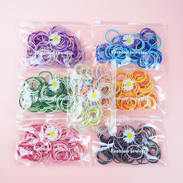 hair accessories 1 pack (100 pcs) 2mm thicknees elastics baby girls' ties toddlers', Slivery;white
hair accessories 1 pack (100 pcs) 2mm thicknees elastics baby girls' ties toddlers', Slivery;white