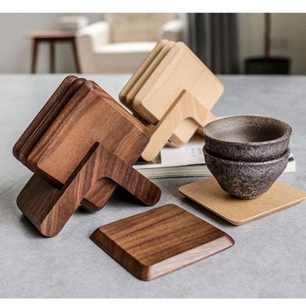 mats & pads square black walnut solid wood tea beech heat insulation pad cup holder coffee mat heat-proof gift
mats & pads square black walnut solid wood tea beech heat insulation pad cup holder coffee mat heat-proof gift