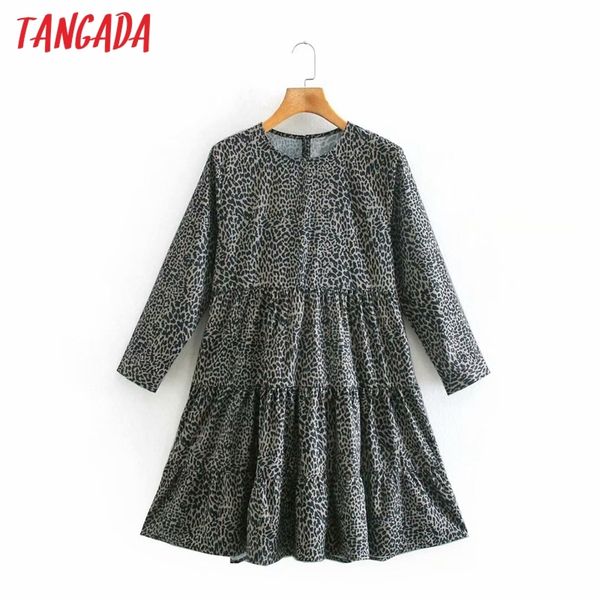 fashion women leopard print loose o neck long sleeve ladies mini dress vestidos xn140 210416, Black;gray
fashion women leopard print loose o neck long sleeve ladies mini dress vestidos xn140 210416, Black;gray