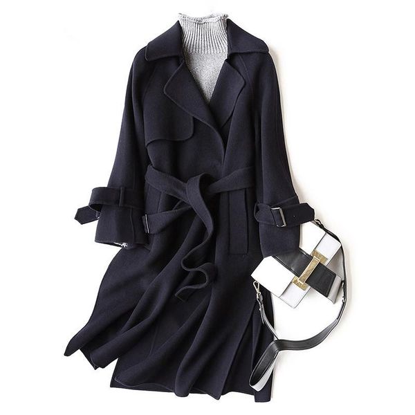 women's wool & blends autumn winter jacket women double-side woolen coat female real coats korean slim long jackets manteau femme hiver, Black
women's wool & blends autumn winter jacket women double-side woolen coat female real coats korean slim long jackets manteau femme hiver, Black