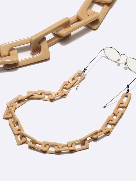 sunglasses frames fashion geometric acrylic glasses chain for women trendy eyewear reading hanging neck lanyard holders strap, Silver
sunglasses frames fashion geometric acrylic glasses chain for women trendy eyewear reading hanging neck lanyard holders strap, Silver