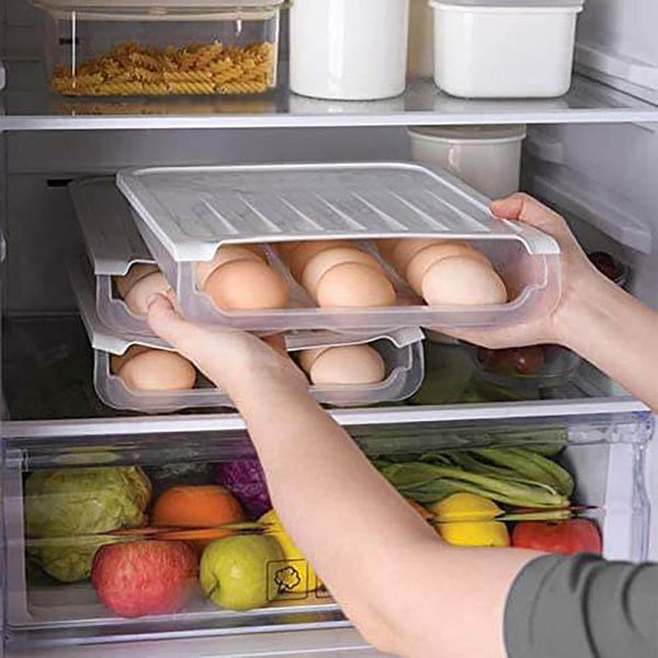 kitchen egg storagebox holder auto-scroll rack refrigerate home plastic space saver container orgnizer anti-collision carton storage bottles
kitchen egg storagebox holder auto-scroll rack refrigerate home plastic space saver container orgnizer anti-collision carton storage bottles