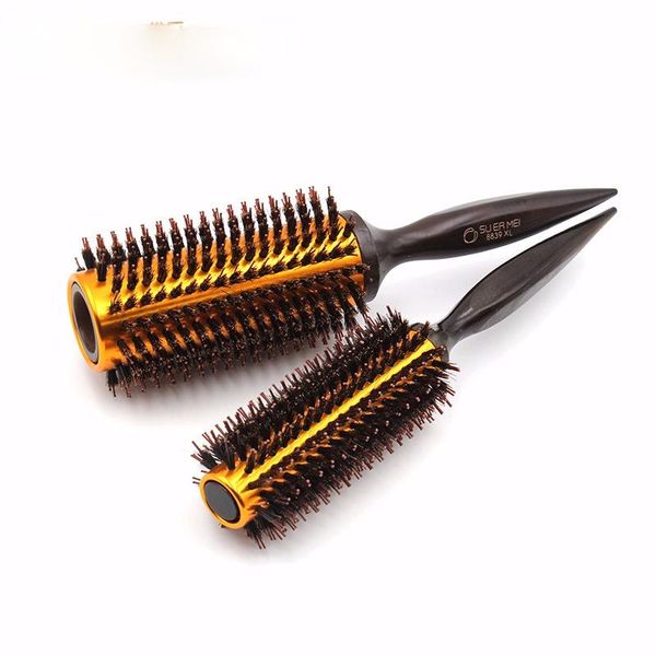 hair brushes comb pear head curling cylinder styling pig mane rolling solid wood all kinds of hairdressing combs, Silver
hair brushes comb pear head curling cylinder styling pig mane rolling solid wood all kinds of hairdressing combs, Silver