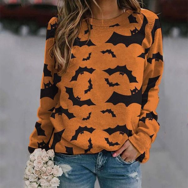 women's hoodies & sweatshirts sweatshirt halloween print long-sleeved casual pullover o neck ladies streetwear sudadera, Black
women's hoodies & sweatshirts sweatshirt halloween print long-sleeved casual pullover o neck ladies streetwear sudadera, Black