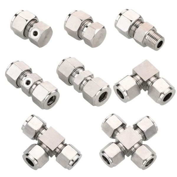 watering equipments 3/8'' stainless steel ss304 compression nozzle union tee end plug coupling elbow cross fitting for misting
watering equipments 3/8'' stainless steel ss304 compression nozzle union tee end plug coupling elbow cross fitting for misting